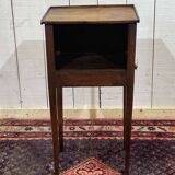 Early 19th century cherrywood bedside table