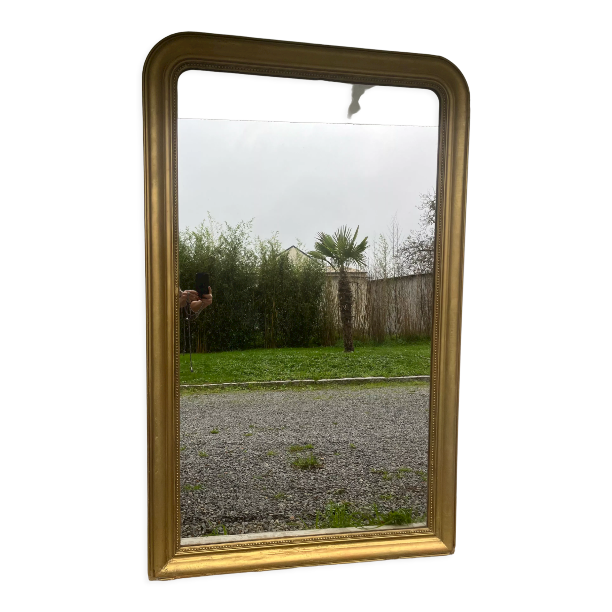 Old mirror golden mercury 160x111