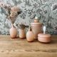 Old opaline toiletries