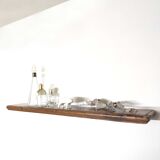 Vintage solid wood wall shelf