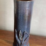 Vase en grès épi de blé