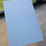 Blue painted side table