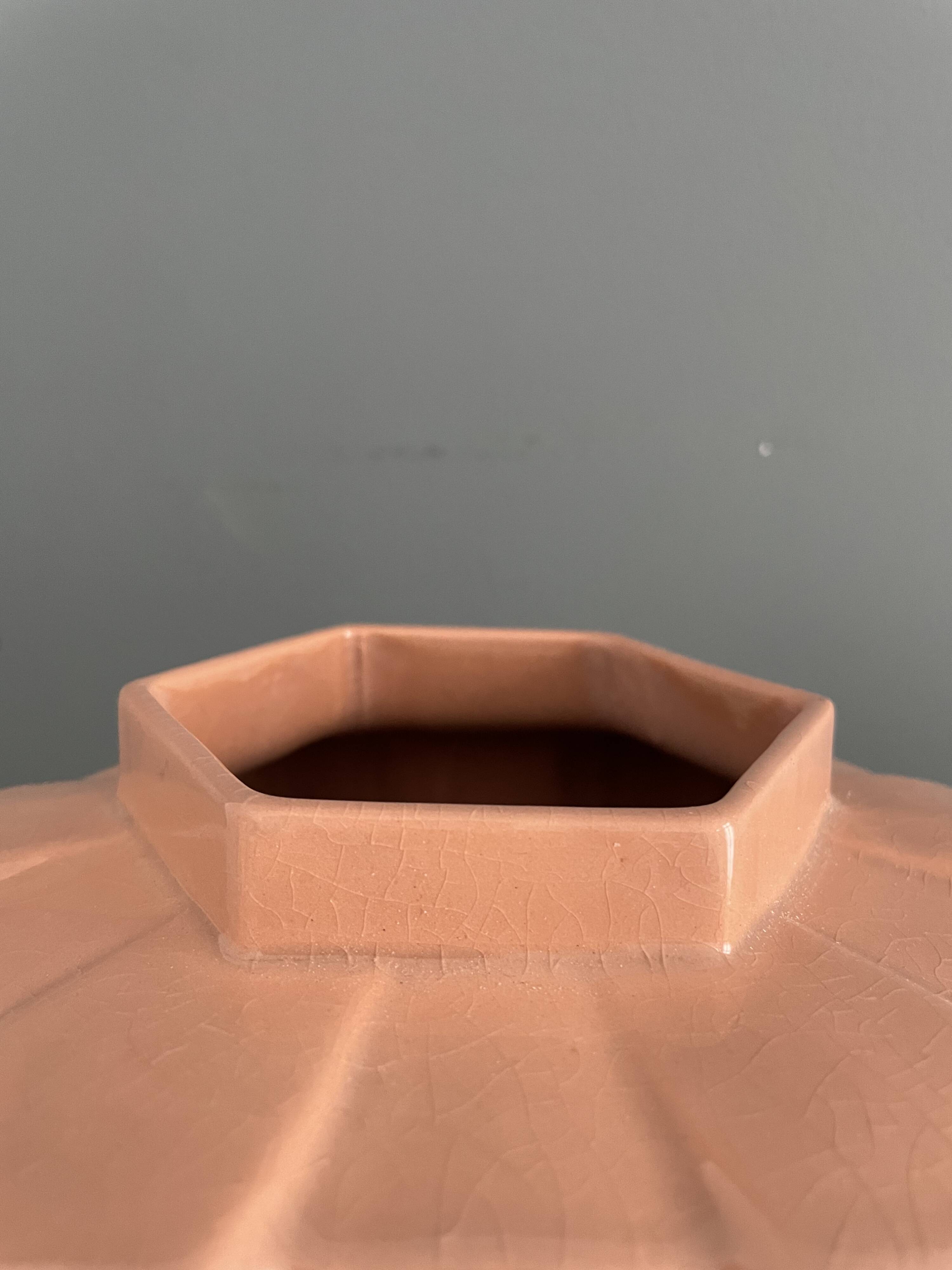 Pair of Art Deco Orchies Moulin des Loups vases circa 1930