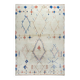 Moroccan Azilal Style Tulu Rug, 100% Soft, Cozy Wool, HandKnotted Beni Ourain Design Carpet