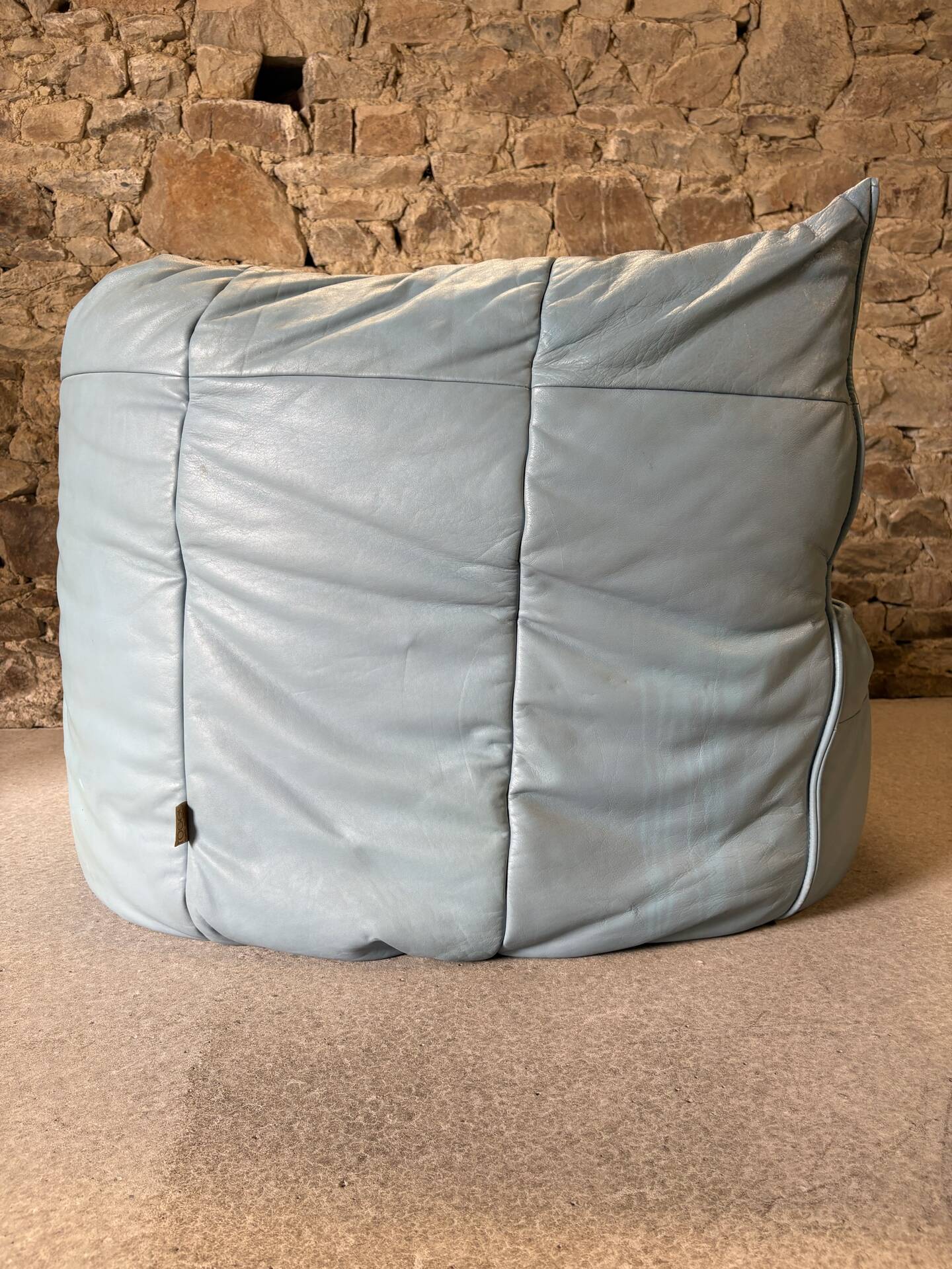 Brigantin leather armchair by Michel Ducaroy for Ligne Roset, 1980