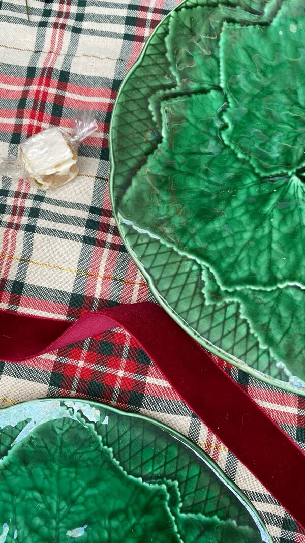 Assiettes à dessert Barbotine Gien