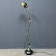 3 arm vespa green patina Jieldé lamp on cast iron base