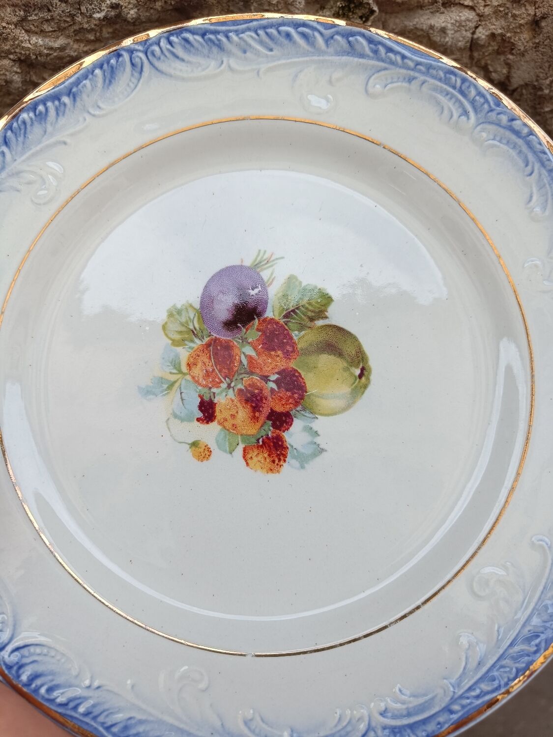 Lot assiettes dessert Céranord