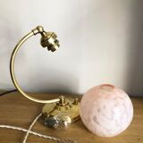 Old articulated bedside lamp