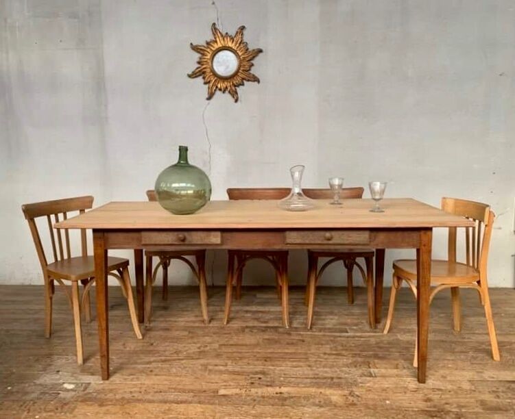 Farm table in wood