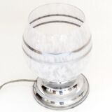 Clichy and chrome lamp
