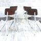 ♻️Set of 4 chairs Vintage and design Marko Kooistra