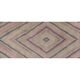 Vintage Turkish kilim, handwoven, 150x350 cm.