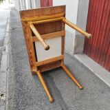 Old wooden table