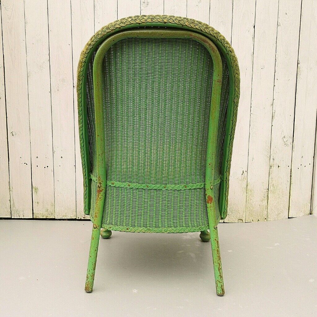 Former LLoyd Loom art deco driver