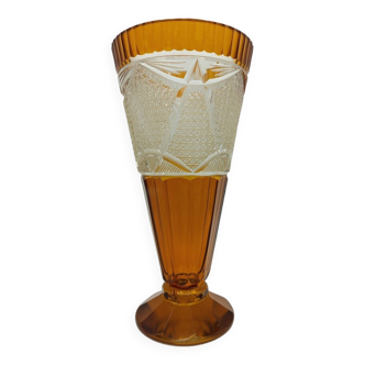 Art Deco cornet vase