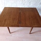 Vintage oak portfolio table 1960