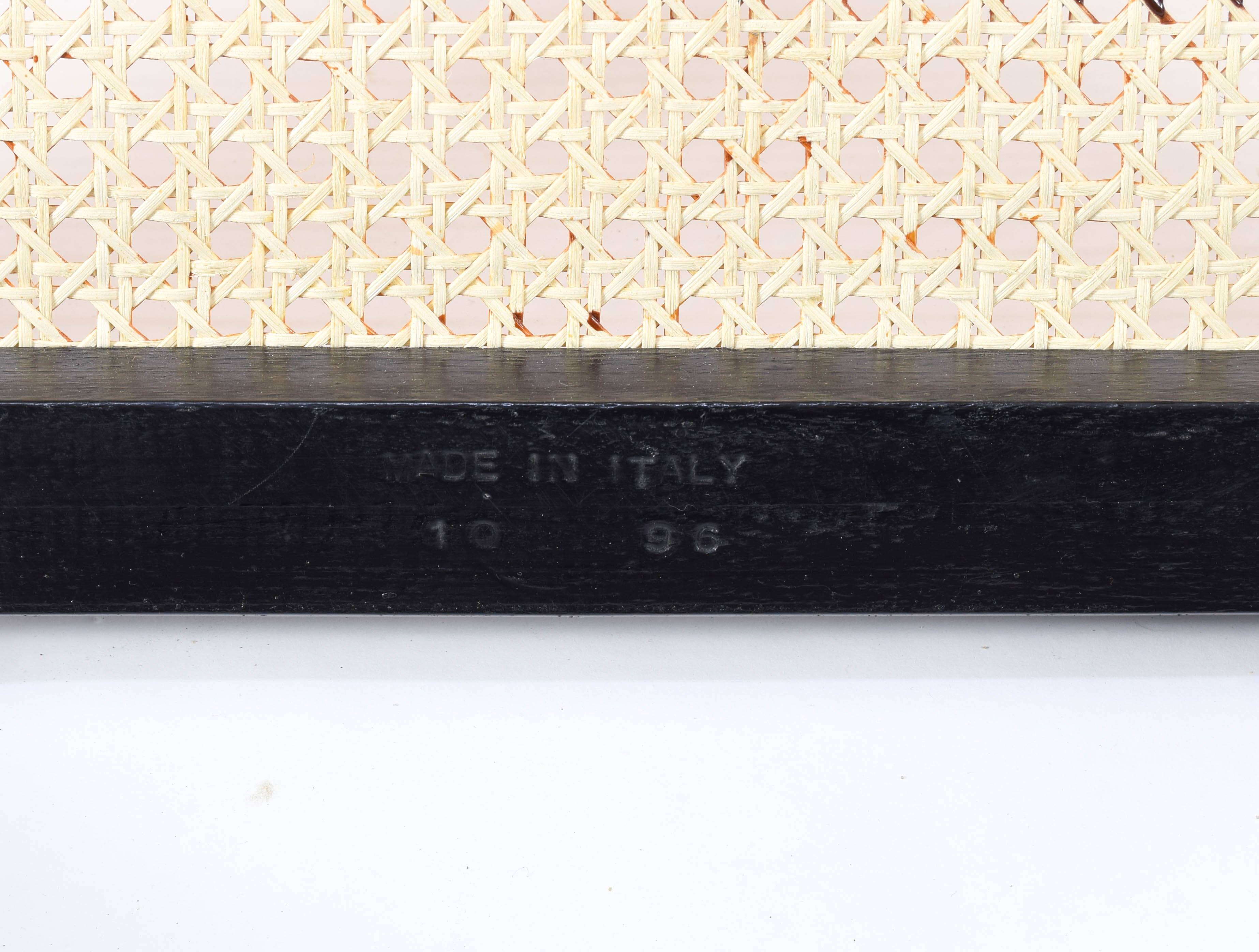 Set of Four Mid-Century Italian Modern Marcel Breuer B64 Cesca Chairs, 1970