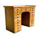 Établi d’horloger en hêtre