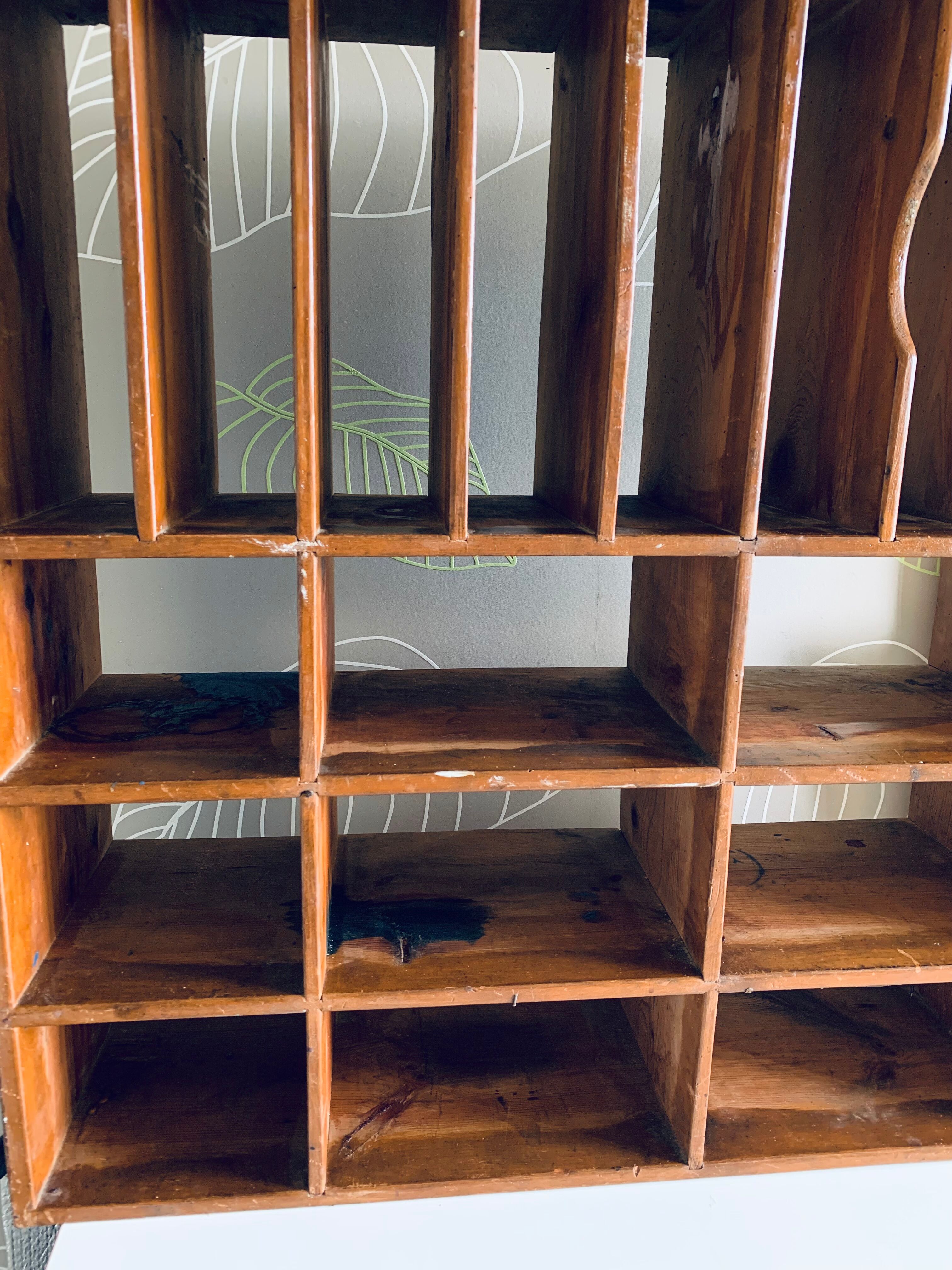 Shelf with workshop lockers