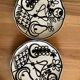 Set of 2 Primavera ceramic plates