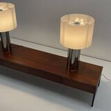 sciolari style - pair of table lamp
