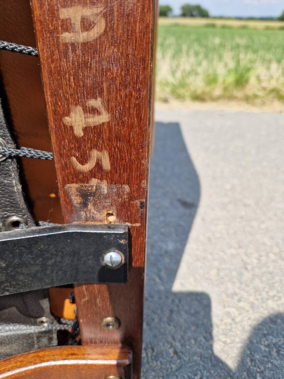 Set of 2 vintage Scandinavian armchairs co.fe.mo Italy 1970