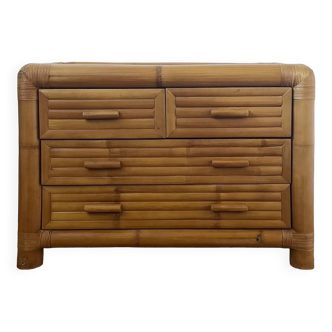 Commode en bambou