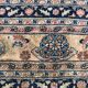 Very beautiful antique Persian carpet Tabriz very fine silk 135x160 cm