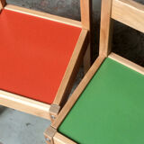 Two small chairs for children