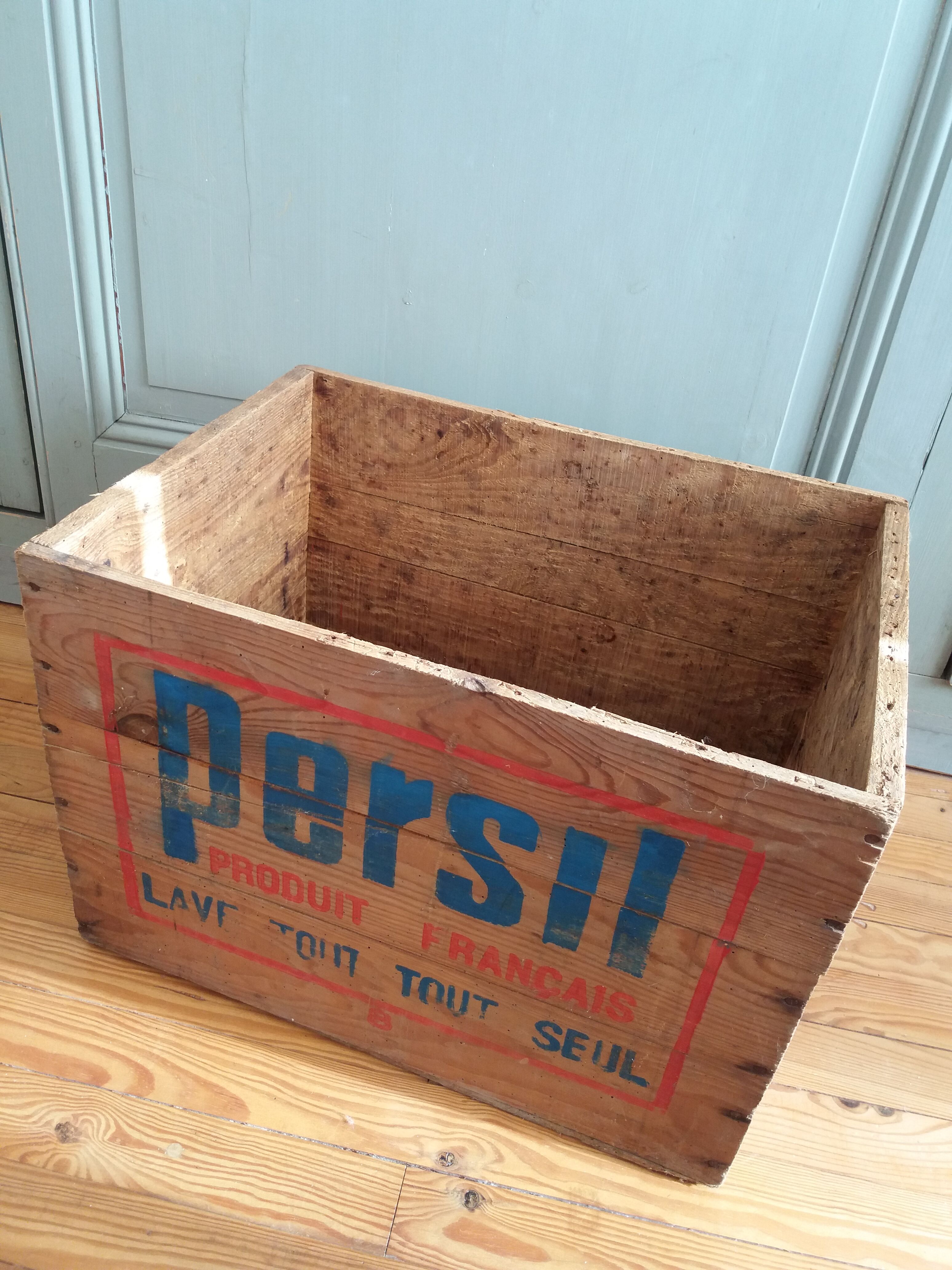 Caisse en bois persil