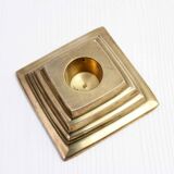 Vintage brass candle holder