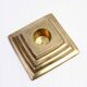 Vintage brass candle holder