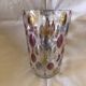 Vase en verre soufflé pastilles colorées