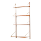 Meuble de bureau mural Poul Cadovius pour Cado, années 1960