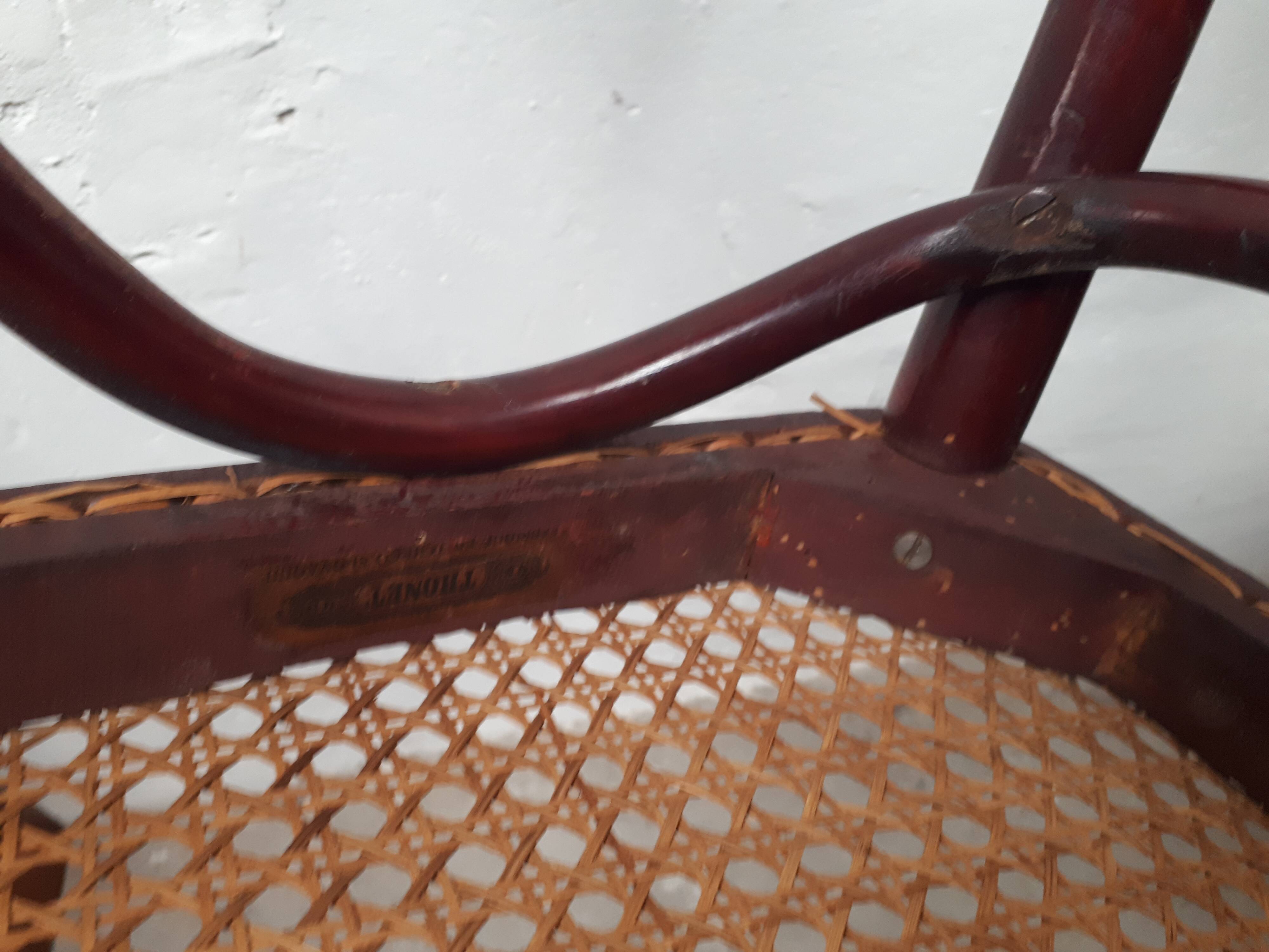 Pair of chair Thonet, 1900