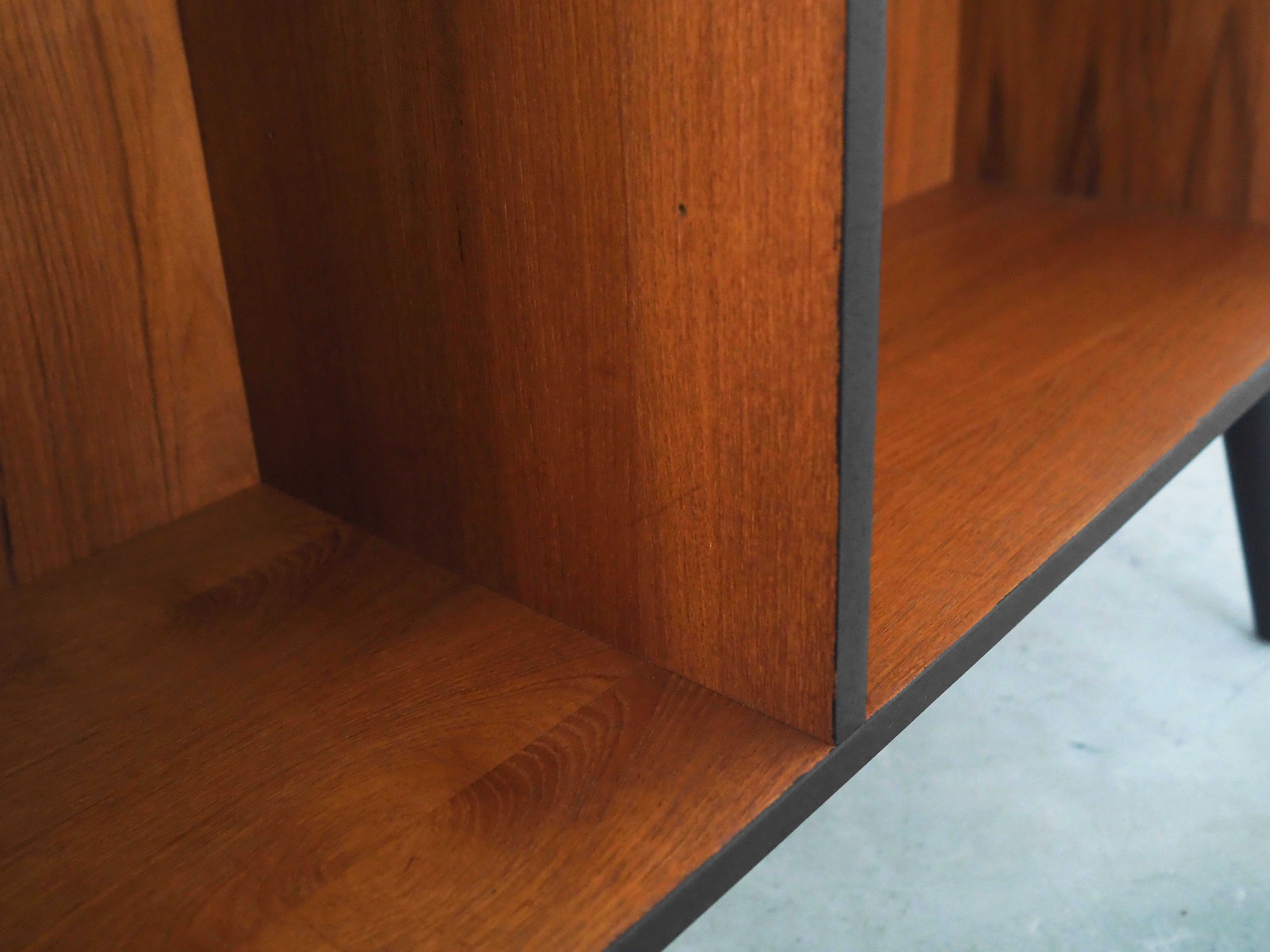 Teak bookcase, Danish design, 1970s, production: Denmark