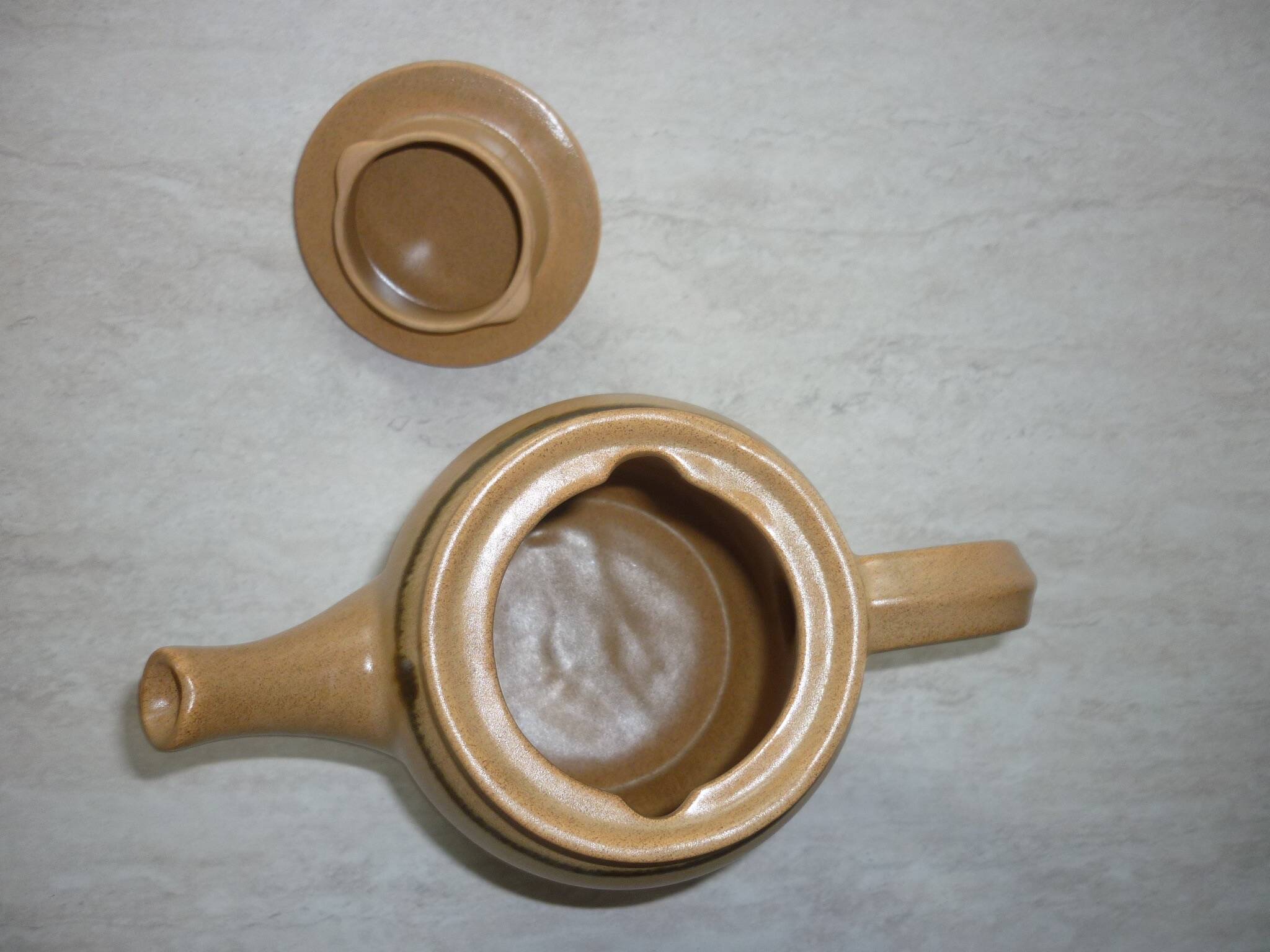 Sarregueminnes stoneware coffee maker, Savoie model