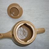Sarregueminnes stoneware coffee maker, Savoie model
