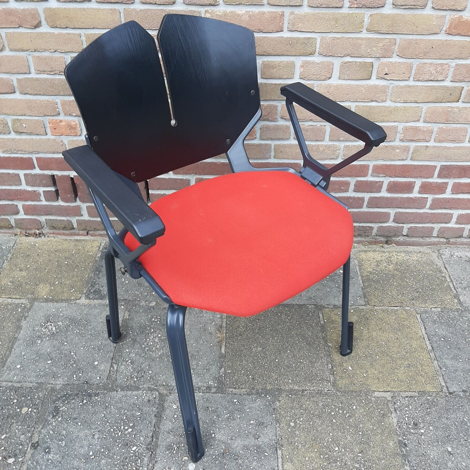 Set of four office chairs by Foscher for Sitform 1970