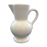 Classic white pitcher