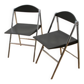 Paire de chaises Donald Chair, Poltrona Frau