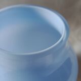 blue opaline vase Villeroy and Bosh