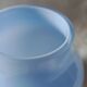 blue opaline vase Villeroy and Bosh