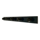 Vintage 1960s wall coat rack