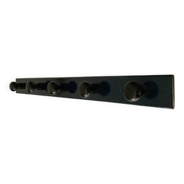 Vintage 1960s wall coat rack