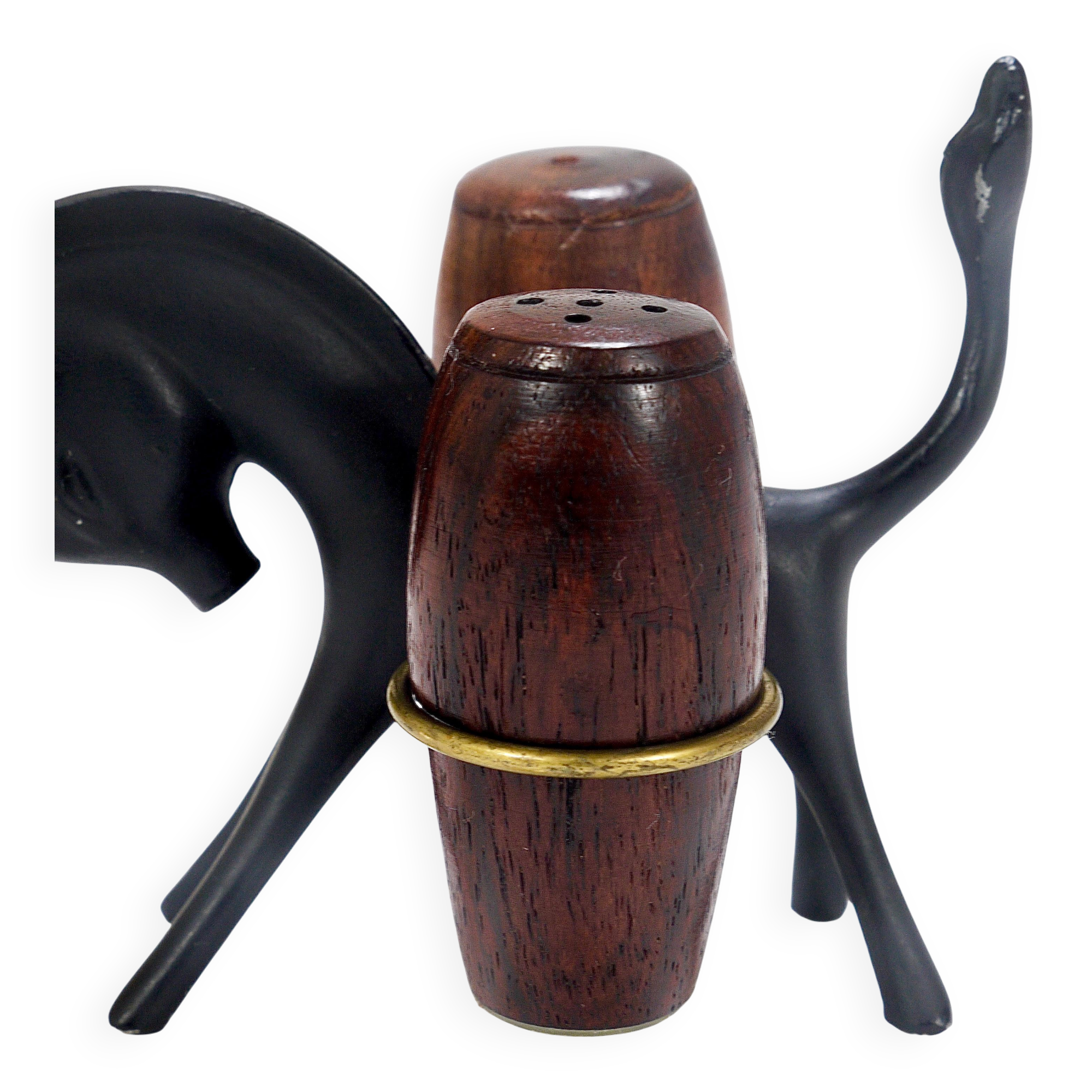 Salt and Pepper Shaker Set by Walter Bosse, Herta Baller, Austria, 1950s