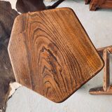 Pair of brutalist stools