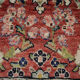 Tapis tissé à la main en laine rouge 130x220cm
