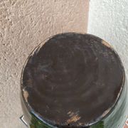 Vase in sandstone enamelled with the puisaye